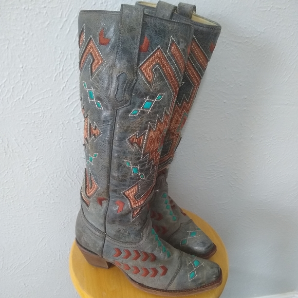 Corral tall cowgirl boots - Picture 2 of 7
